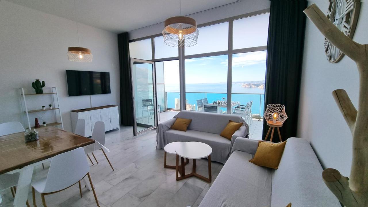 Appartamento Skyline 41 Gran Lujo, Terraza Grande Y Vistas Al Mar - Planta 41 Benidorm Esterno foto
