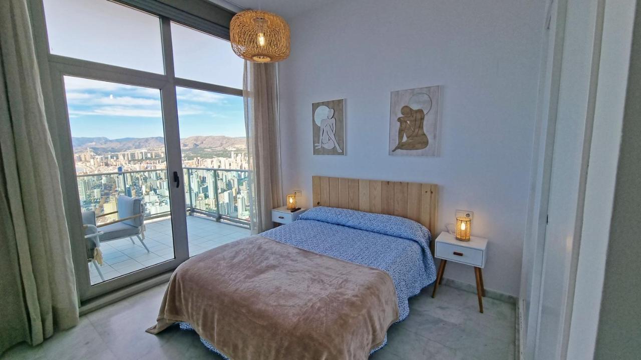 Appartamento Skyline 41 Gran Lujo, Terraza Grande Y Vistas Al Mar - Planta 41 Benidorm Esterno foto
