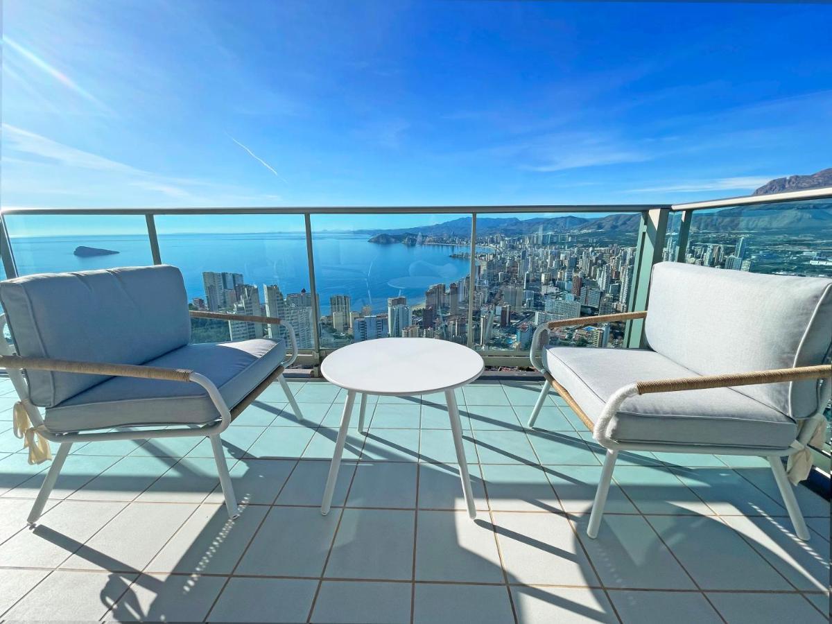 Appartamento Skyline 41 Gran Lujo, Terraza Grande Y Vistas Al Mar - Planta 41 Benidorm Esterno foto