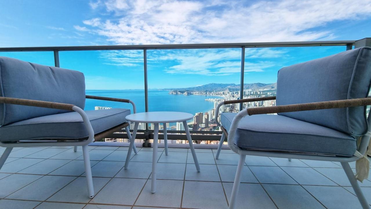 Appartamento Skyline 41 Gran Lujo, Terraza Grande Y Vistas Al Mar - Planta 41 Benidorm Esterno foto