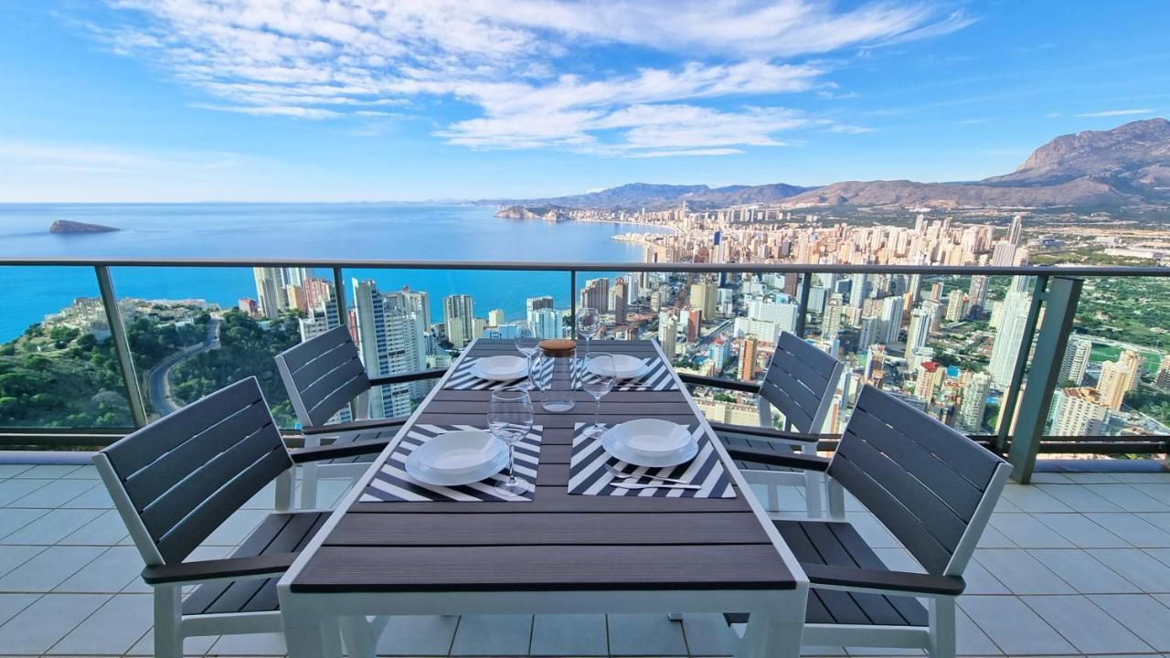Appartamento Skyline 41 Gran Lujo, Terraza Grande Y Vistas Al Mar - Planta 41 Benidorm Esterno foto