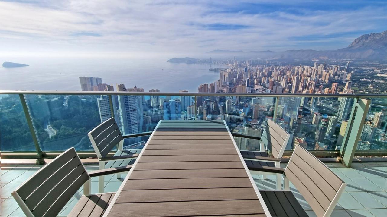 Appartamento Skyline 41 Gran Lujo, Terraza Grande Y Vistas Al Mar - Planta 41 Benidorm Esterno foto
