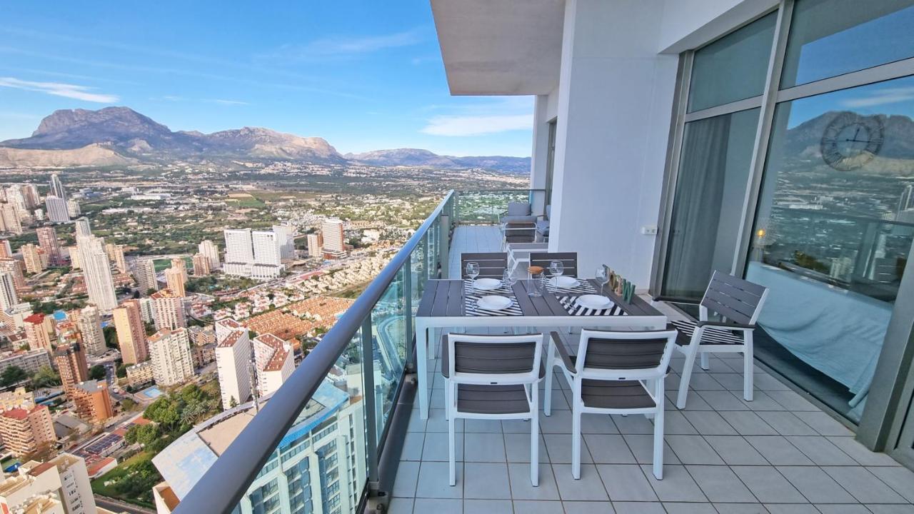 Appartamento Skyline 41 Gran Lujo, Terraza Grande Y Vistas Al Mar - Planta 41 Benidorm Esterno foto