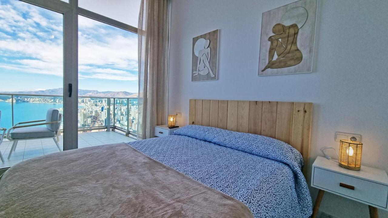 Appartamento Skyline 41 Gran Lujo, Terraza Grande Y Vistas Al Mar - Planta 41 Benidorm Esterno foto