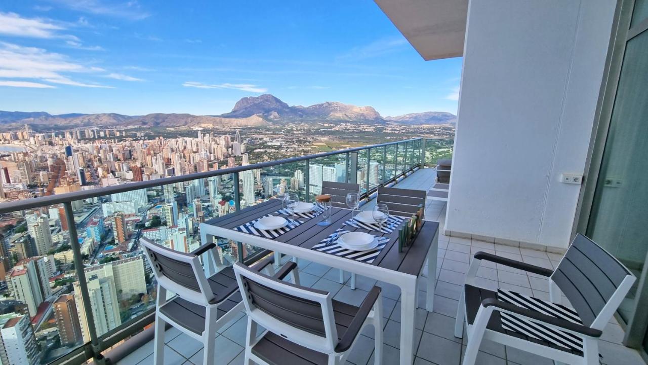 Appartamento Skyline 41 Gran Lujo, Terraza Grande Y Vistas Al Mar - Planta 41 Benidorm Esterno foto