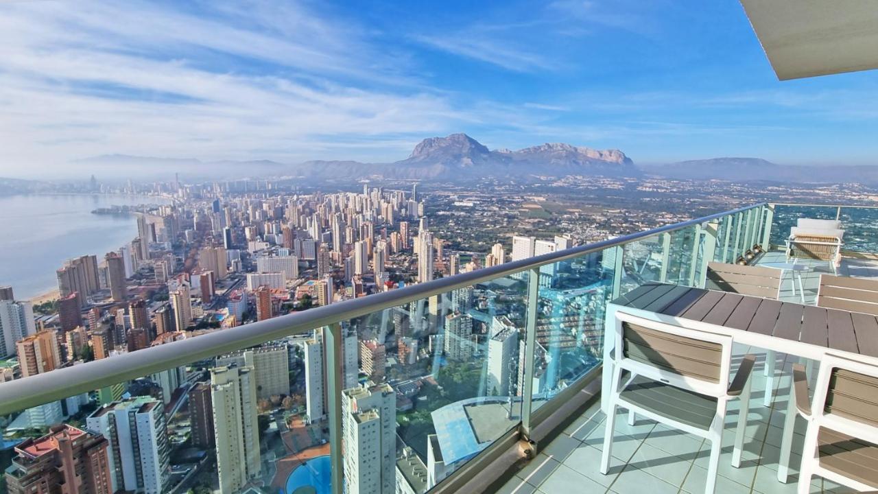Appartamento Skyline 41 Gran Lujo, Terraza Grande Y Vistas Al Mar - Planta 41 Benidorm Esterno foto
